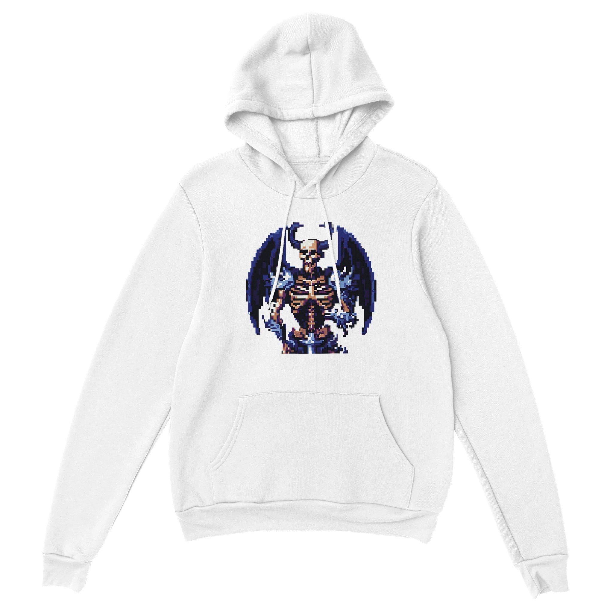 Winged Skelly King - Hoodie