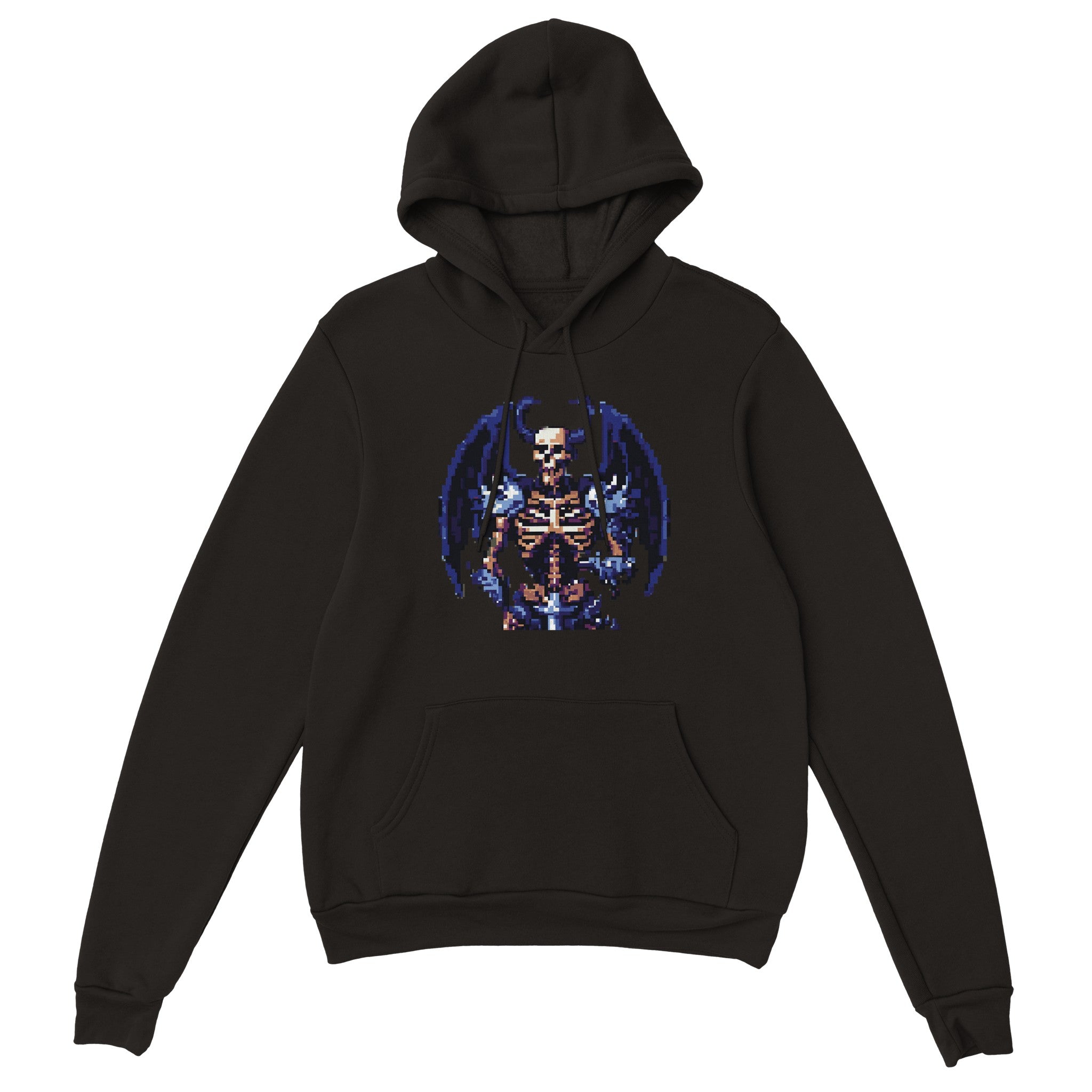 Winged Skelly King - Hoodie